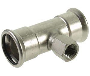 Trykkrør & Beslag - Vsh Fabrieken Xpr stainless t thr fff 108xrp3/4x108 - 6204541