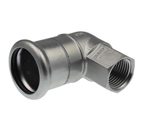 Trykkrør & Beslag - Vsh Fabrieken Xpr stainless angl ad 90 deg. ff 35xrp5/4 - 6190866