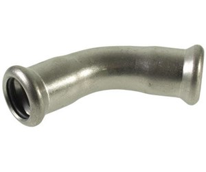 Trykkrør & Beslag - Vsh Fabrieken Xpress stainless elbow 45o ff 108 - 6230081