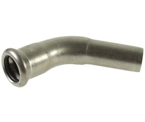 Trykkrør & Beslag - Vsh Fabrieken Xpr stainless elbow 45 deg. øf 108 - 6230114