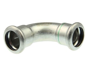 Trykkrør & Beslag - Vsh Fabrieken Xpr stainless elbow 90 deg. ff 42 - 6190250