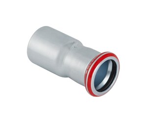 Trykkrør & Beslag - Geberit Reducer w/ plend cst d28-22 zn-pl - 22309