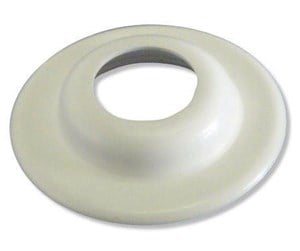 Bushing, rosettes, tightenings and pillow straps	 - Megatherm Plast ring white 1 1/4 - 015211043