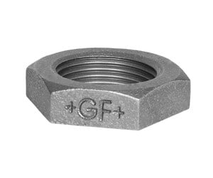 Gjengede beslag - Georg-Fischer Backnut black 1/2 - 770310104