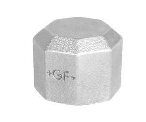 Gjengede beslag - Georg-Fischer Cap galvanized 1/8 - 770300201