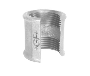 Gjengede beslag - Georg-Fischer Socket galvanized 1/8 - 770270201