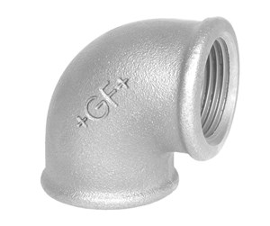 Gjengede beslag - Georg-Fischer Elbow 90° galvanized for f 1/8 - 770090201