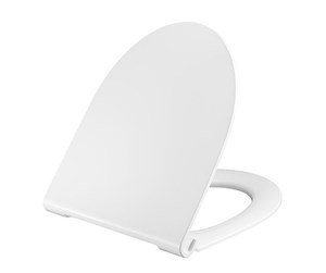 Toaletter, toalettseter, bidéer og reservedeler - Pressalit spira toiletseat white sc and lo topmounted - 946000-DF2999