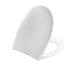 Toaletter, toalettseter, bidéer og reservedeler - Pressalit scandinavia plus toiletseat with sc and lo white - 758000-D04999