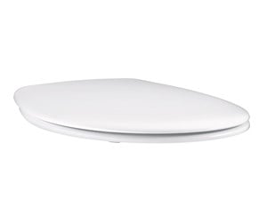 Toaletter, toalettseter, bidéer og reservedeler - Grohe Bau Ceramic toilet seat with soft-close and quick release, white - 39493000