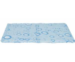 Hund - Trixie Cooling mat M: 50 × 40 cm light blue - 28777