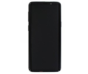 Mobil - Andre tilbehør - Samsung Front LCD Asm Black Galaxy S9 SM-G960F - GH97-21696A