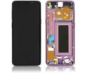 Mobil - Andre tilbehør - Samsung Front LCD Asm Purple Galaxy S9 SM-G960F - GH97-21696B