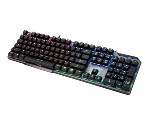 Tastatur - MSI Vigor GK50 Elite - keyboard - US - Tastatur - Amerikansk Engelsk - Grå - S11-04US256-CLA