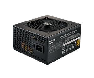 Strømforsyning (PSU) - Cooler Master MWE Gold V2 Full Modular Strømforsyning (PSU) - 750 Watt - 120 mm - ATX - 80 Plus Gold sertifisert - MPE-7501-AFAAG-EU