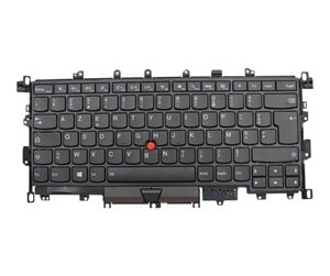 Tastatur - Lenovo Chicony - Bærbart tastatur - til utskifting - Fransk - Svart - 00JT872