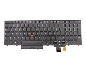 Tastatur - Lenovo Lite-On - Bærbart tastatur - til utskifting - Tysk - Svart - 01ER594