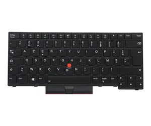 Tastatur - Lenovo Chicony - Bærbart tastatur - til utskifting - Fransk - Svart - 5N20V43770