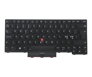 Tastatur - Lenovo Sunrex - Bærbart tastatur - til utskifting - Nordisk - Svart - 5N20W67866