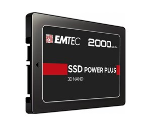 SSD - Emtec X150 Power Plus 3D NAND SSD - 2TB - SATA-600 - 2.5" - ECSSD2TX150