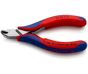 Verktøy for elektrisk arbeid - KNIPEX Elektronikk-frontkutter - 64 42 115