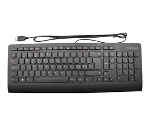 Tastatur - Lenovo Slim - keyboard - QWERTY - Lithuanian - Tastatur - Svart - SD50K28550