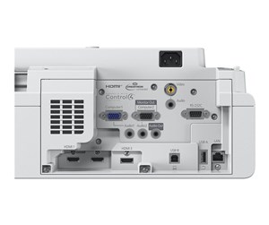 Prosjektor - Epson Prosjektor EB-750F - 3LCD projector - ultra short-throw - 802.11a/b/g/n/ac wireless / LAN/ Miracast - white - 1920 x 1080 - 0 ANSI lumens - V11HA08540