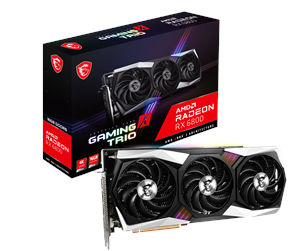 Grafikkort - MSI Radeon RX 6800 GAMING X TRIO - 16GB GDDR6 RAM - Grafikkort - RX 6800 GAMING X TRIO 16G