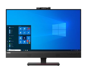 Skjerm - 27" Lenovo ThinkVision T27hv-20 - 2560x1440 - IPS - 90W USB HUB - LAN (RJ-45) - Webcam / Speakers - 62A9GAT1EU