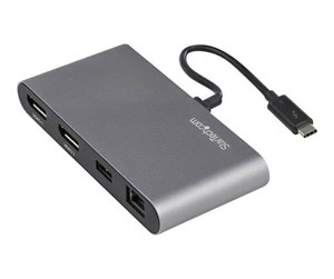 Dokkingstasjon - StarTech.com Thunderbolt 3 Mini Dock - TB3DKM2DPL