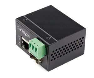 Repeater & Transceiver - StarTech.com Industrial Fiber to Ethernet Media Converter - IMC100MSFP