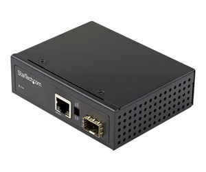 Repeater & Transceiver - StarTech.com Industrial Fiber to Ethernet Media Converter - IMC1GSFP