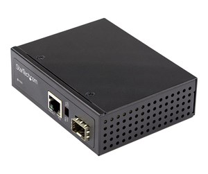 Repeater & Transceiver - StarTech.com PoE+ Industrial Fiber to Ethernet Media Converter 60W - IMC1GSFP60W