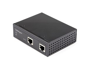 PoE-injektor - StarTech.com POEINJ1G90W Industrial Gigabit PoE Injector - High Speed/High Power 90W - 802.3bt PoE++ 52V-56VDC DIN Rail UPoE/Ultra Power Over Ethernet Injector Adapter -40C to +75C Rugged - POEINJ1G90W