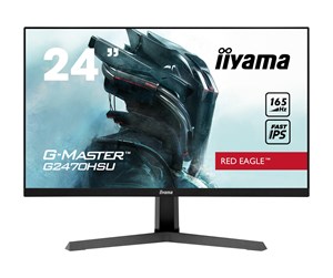 Skjerm - 24" iiyama G-MASTER Red Eagle - 1920x1080 - 165Hz - Fast IPS - G2470HSU-B1