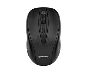 Mus - Tracer Joy II - mouse - 2.4 GHz - black - Mus - Optisk - 3 knapper - Svart - TRAMYS46714