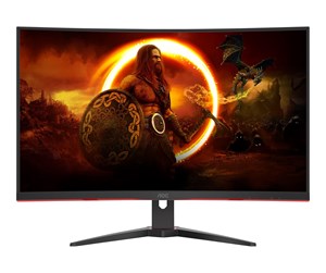 Skjerm - 32" AOC CQ32G2SE/BK 32" - 2560x1440 - 165Hz - VA - CQ32G2SE/BK