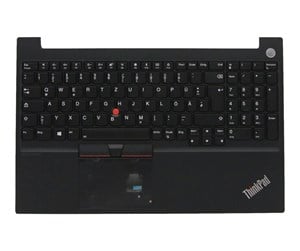 Tastatur - Lenovo - notebook replacement keyboard - with Trackpoint - QWERTZ - German - black - Bærbart tastatur - til utskifting - Tysk - Svart - 5M10V16903