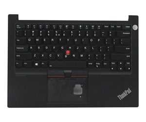 Tastatur - Lenovo - notebook replacement keyboard - with Trackpoint - QWERTY - US with Euro symbol - black - Bærbart tastatur - til utskifting - Engelsk - Svart - 5M10V17061