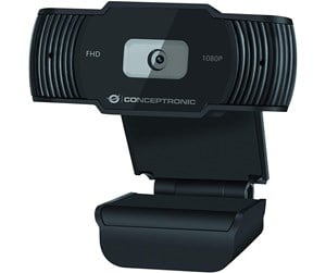 Webkamera - Conceptronics AMDIS 1080P Full HD Webcam+Mic - AMDIS04BNEUEVERSION