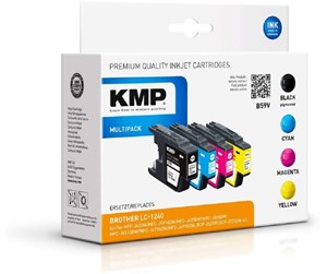 Printertilbehør blekk/toner - KMP MULTIPACK B59V - Blekkpatron Blå - 1524,4805