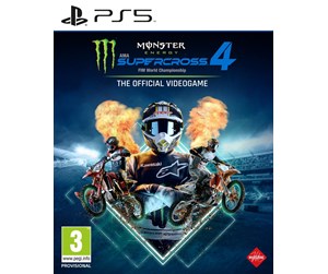 Spill - Monster Energy Supercross: The Official Videogame 4 - Sony PlayStation 5 - Racing - 8057168501810