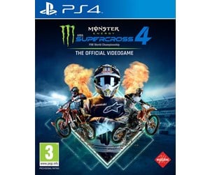 Spill - Monster Energy Supercross: The Official Videogame 4 - Sony PlayStation 4 - Racing - 8057168501681