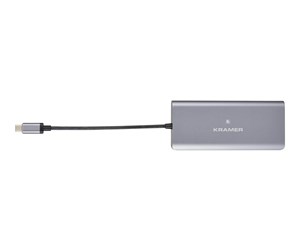 Dokkingstasjon - Kramer Electronics Kramer KDock-2 USB-C Hub Multiport Adapter - 91-00015799