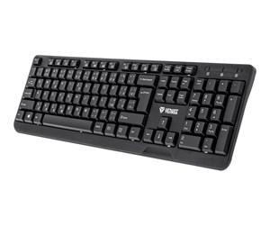 Tastatur - Yenkee YKB 1002CS - keyboard - QWERTZ - Tastatur - Svart - YKB 1002CS