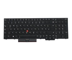 Tastatur - Lenovo Primax - Bærbart tastatur - til utskifting - Tysk - Svart - 5N20V78918