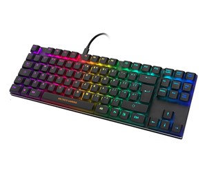 Tastatur - Deltaco GAMING - Gamingtastatur - Engelsk - Storbritannia - Svart - GAM-111-UK