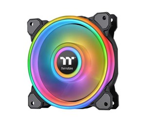 Kabinettvifte - Thermaltake Riing Quad 12 RGB Radiator Fan TT - Kabinettvifte - 120mm - Svart - CL-F088-PL12SW-C