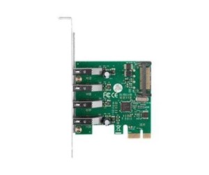 Kontroller - Lanberg PCE-US3-004 - USB adapter - PCIe - USB 3.1 Gen 1 x 4 - PCE-US3-004