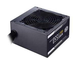 Strømforsyning (PSU) - Cooler Master MWE Bronze V2 550 Strømforsyning (PSU) - 550 Watt - 120 mm - ATX 2.52 - 80 Plus Bronze sertifisert - MPE-5501-ACABW-BEU